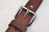 Authentic Louis Vuitton Leather Shoulder Strap Brown 38.6-47.8" LV 2247E