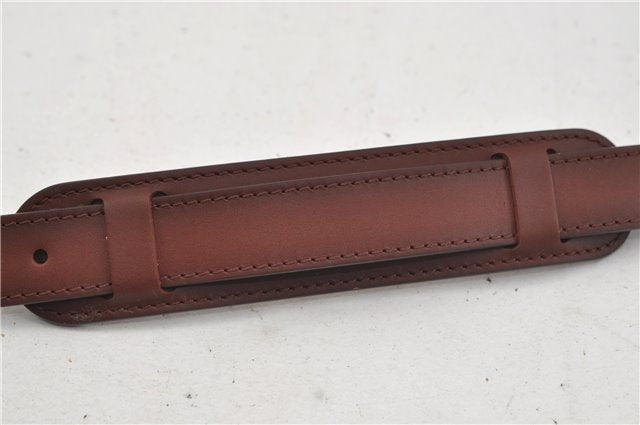 Authentic Louis Vuitton Leather Shoulder Strap Brown 38.6-47.8
