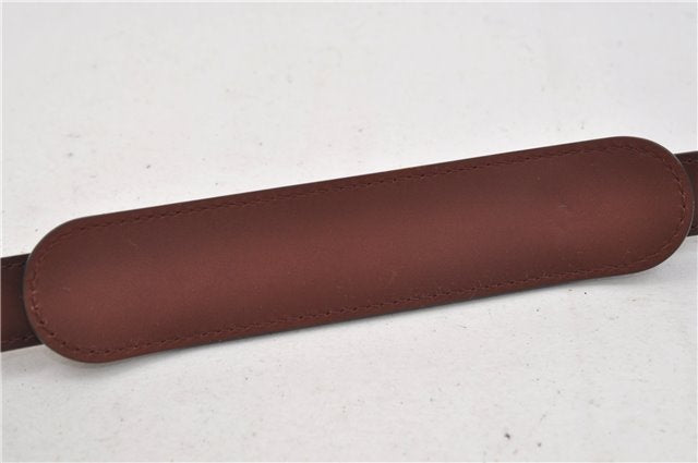 Authentic Louis Vuitton Leather Shoulder Strap Brown 38.6-47.8