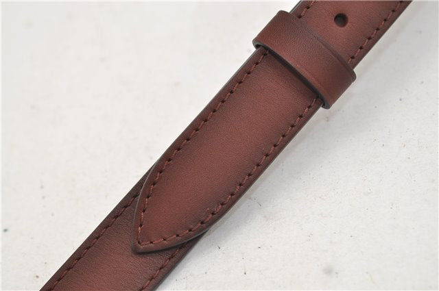 Authentic Louis Vuitton Leather Shoulder Strap Brown 38.6-47.8
