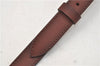 Authentic Louis Vuitton Leather Shoulder Strap Brown 38.6-47.8" LV 2247E
