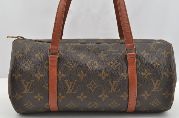 Authentic Louis Vuitton Monogram Papillon 30 Hand Bag Old Model LV 2247I