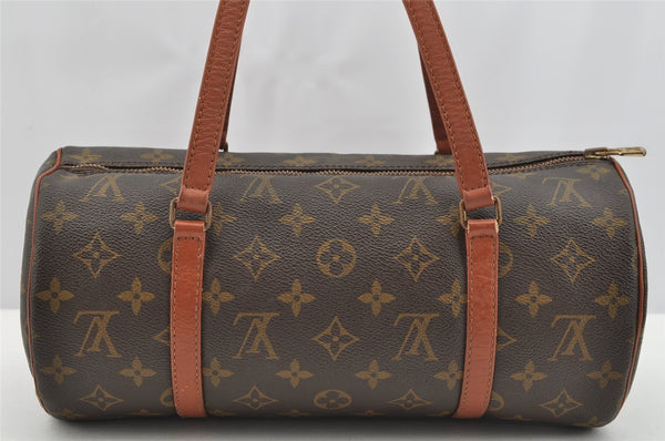 Authentic Louis Vuitton Monogram Papillon 30 Hand Bag Old Model LV 2247I