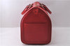 Authentic Louis Vuitton Epi Speedy 35 Hand Bag Red M42997 LV 2249D