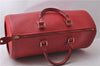 Authentic Louis Vuitton Epi Speedy 35 Hand Bag Red M42997 LV 2249D