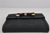 Authentic GUCCI Sherry Line Princy GG Canvas Leather Wallet 167467 Black 2249F