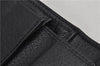 Authentic GUCCI Sherry Line Princy GG Canvas Leather Wallet 167467 Black 2249F