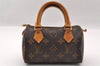 Authentic Louis Vuitton Monogram Mini Speedy Hand Bag Purse M41534 LV 2249I