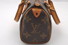 Authentic Louis Vuitton Monogram Mini Speedy Hand Bag Purse M41534 LV 2249I