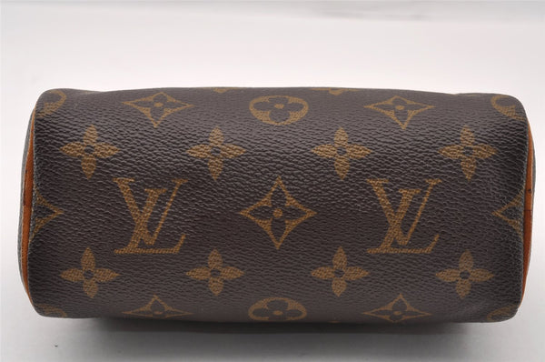Authentic Louis Vuitton Monogram Mini Speedy Hand Bag Purse M41534 LV 2249I