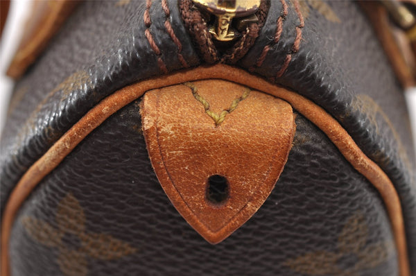 Authentic Louis Vuitton Monogram Mini Speedy Hand Bag Purse M41534 LV 2249I