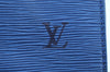 Authentic Louis Vuitton Epi Speedy 35 Hand Boston Bag Blue M42995 LV 2250F