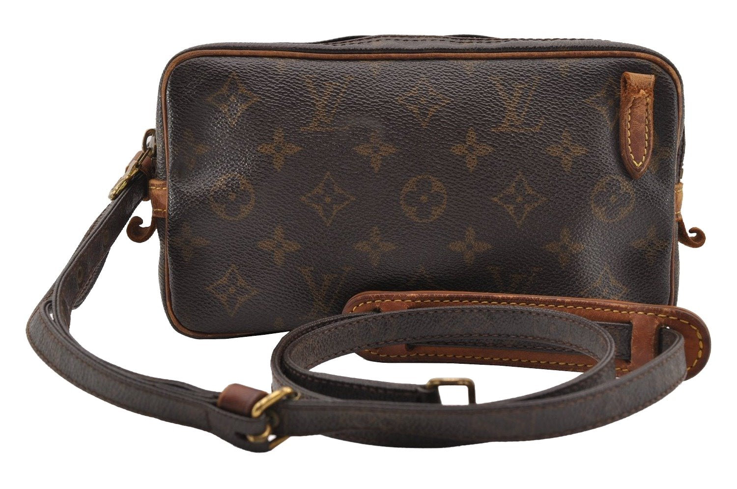 Auth Louis Vuitton Monogram Marly Bandouliere Shoulder Bag M51828 LV Junk 2250I