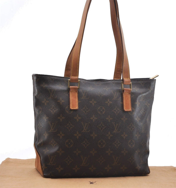 Authentic Louis Vuitton Monogram Cabas Piano Tote Bag M51148 LV 2251D