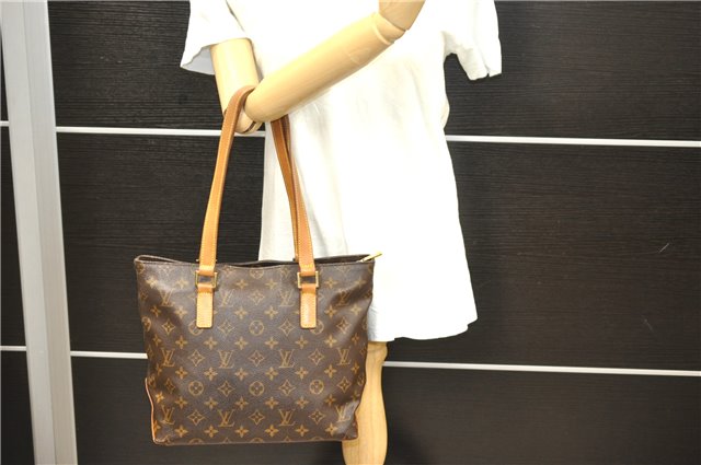 Authentic Louis Vuitton Monogram Cabas Piano Tote Bag M51148 LV 2251D