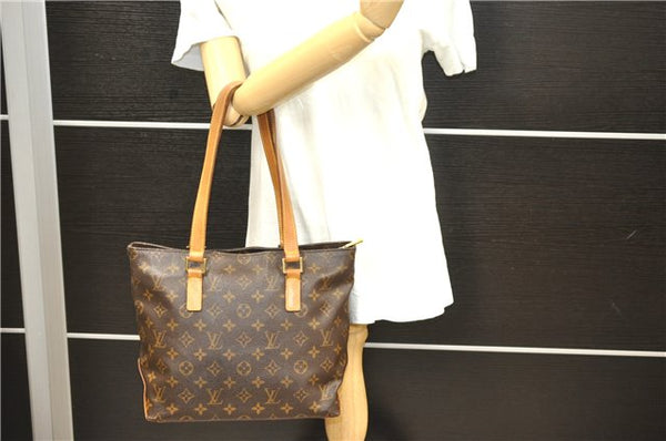 Authentic Louis Vuitton Monogram Cabas Piano Tote Bag M51148 LV 2251D