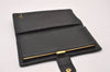 Authentic CHANEL Vintage Caviar Skin CoCo Mark Long Wallet Purse Black 2251I