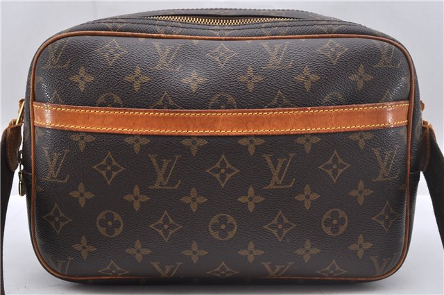 Auth Louis Vuitton Monogram Reporter PM Shoulder Cross Body Bag M45254 LV 2252D