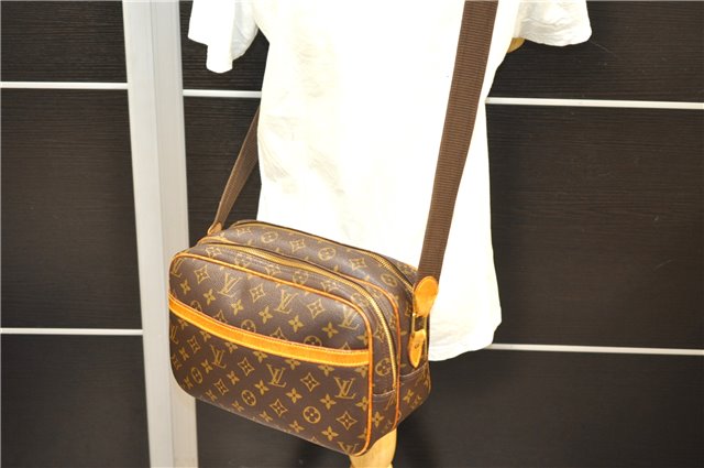 Auth Louis Vuitton Monogram Reporter PM Shoulder Cross Body Bag M45254 LV 2252D