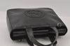Authentic GUCCI Interlocking G 2Way Shoulder Hand Bag Enamel Black Junk 2252I