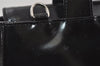 Authentic GUCCI Interlocking G 2Way Shoulder Hand Bag Enamel Black Junk 2252I