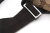 Authentic GUCCI Vintage Waist Body Bag Purse GG Canvas Leather 92543 Brown 2256F