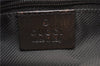 Authentic GUCCI Vintage Waist Body Bag Purse GG Canvas Leather 92543 Brown 2256F