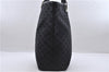 Authentic GUCCI Shoulder Tote Bag GG Canvas Leather 0021098 Black 2260D