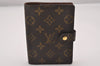 Authentic Louis Vuitton Monogram Agenda PM Notebook Cover R20005 LV 2260I