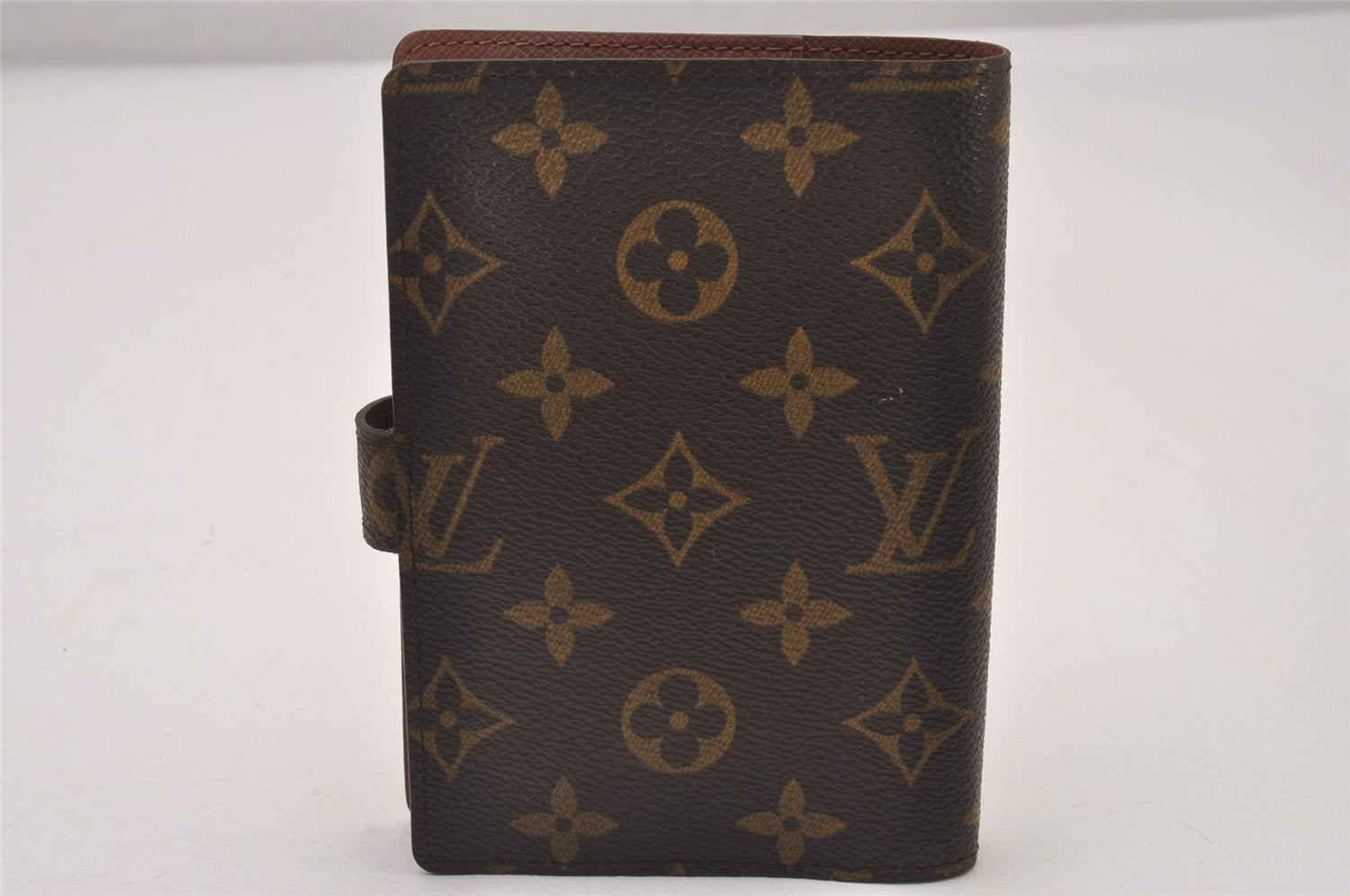 Authentic Louis Vuitton Monogram Agenda PM Notebook Cover R20005 LV 2260I