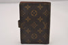 Authentic Louis Vuitton Monogram Agenda PM Notebook Cover R20005 LV 2260I
