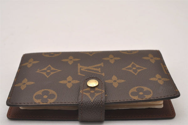 Authentic Louis Vuitton Monogram Agenda PM Notebook Cover R20005 LV 2260I