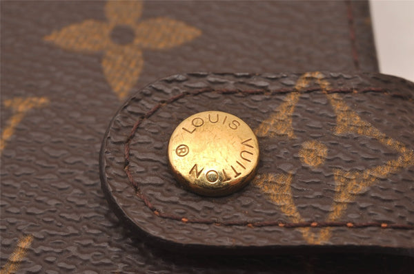 Authentic Louis Vuitton Monogram Agenda PM Notebook Cover R20005 LV 2260I