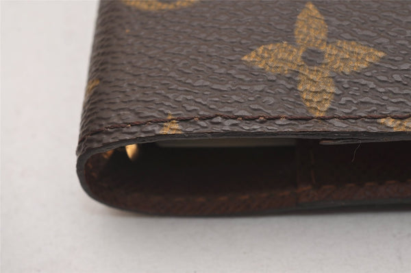 Authentic Louis Vuitton Monogram Agenda PM Notebook Cover R20005 LV 2260I