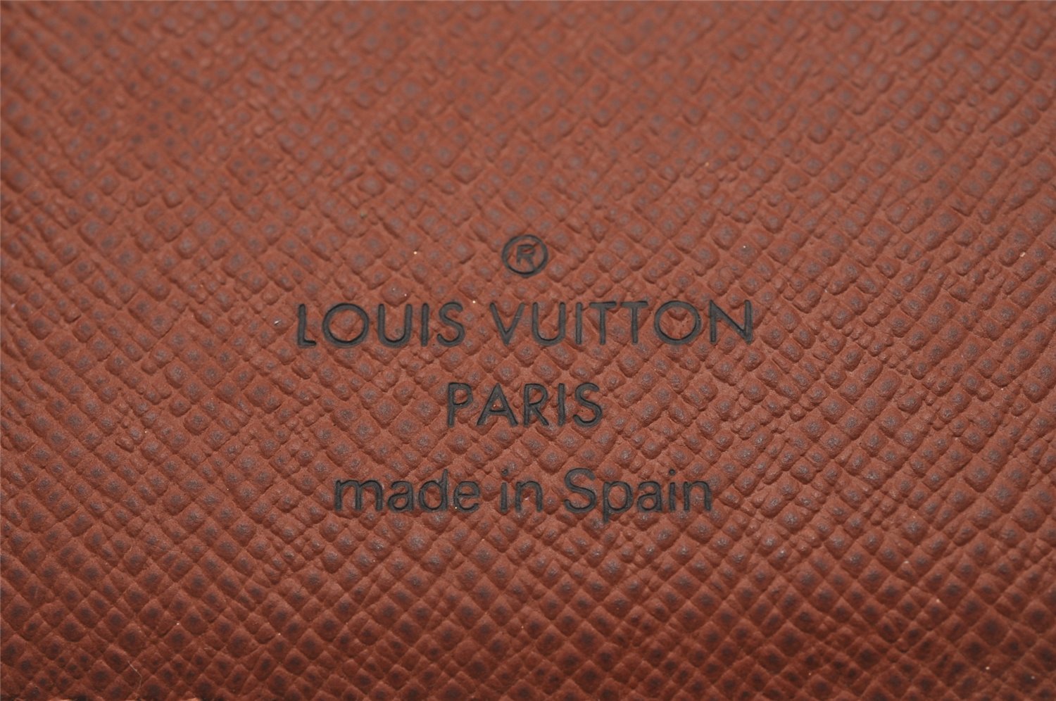 Authentic Louis Vuitton Monogram Agenda PM Notebook Cover R20005 LV 2260I