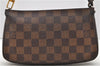 Authentic Louis Vuitton Damier Navona Hand Pouch N51983 LV 2262D