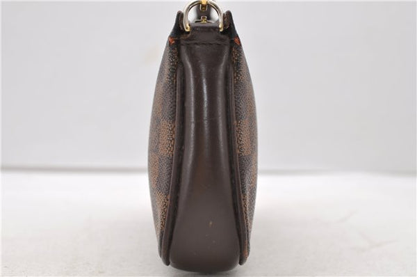 Authentic Louis Vuitton Damier Navona Hand Pouch N51983 LV 2262D