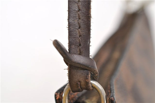 Authentic Louis Vuitton Damier Navona Hand Pouch N51983 LV 2262D