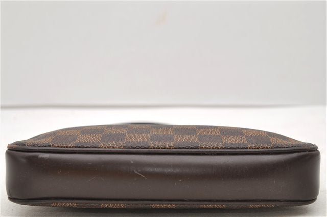 Authentic Louis Vuitton Damier Navona Hand Pouch N51983 LV 2262D