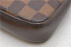 Authentic Louis Vuitton Damier Navona Hand Pouch N51983 LV 2262D