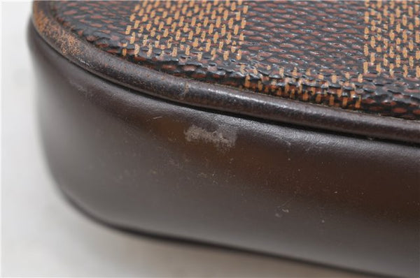 Authentic Louis Vuitton Damier Navona Hand Pouch N51983 LV 2262D