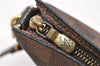 Authentic Louis Vuitton Damier Navona Hand Pouch N51983 LV 2262D