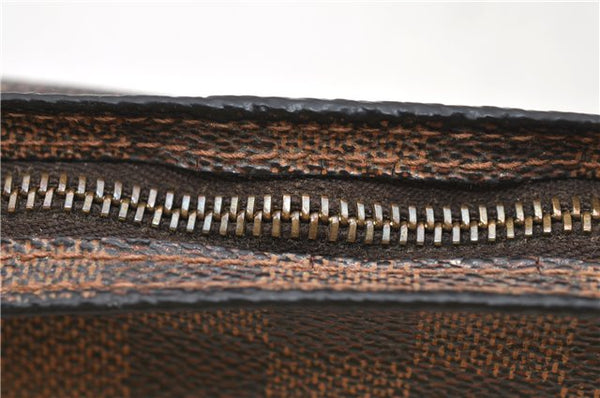Authentic Louis Vuitton Damier Navona Hand Pouch N51983 LV 2262D