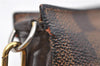 Authentic Louis Vuitton Damier Navona Hand Pouch N51983 LV 2262D