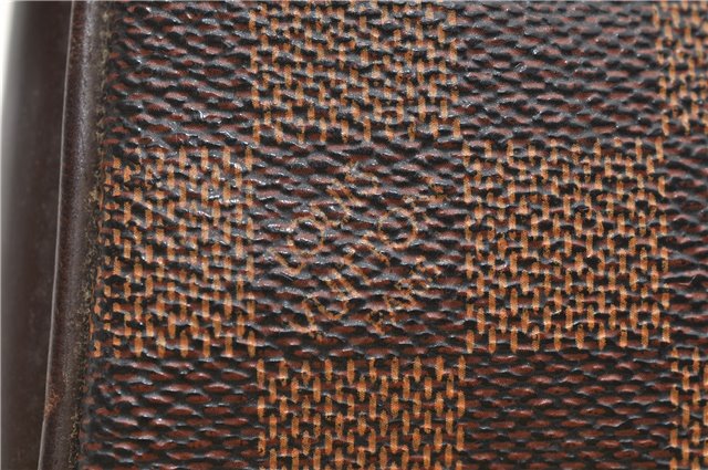 Authentic Louis Vuitton Damier Navona Hand Pouch N51983 LV 2262D