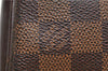 Authentic Louis Vuitton Damier Navona Hand Pouch N51983 LV 2262D