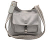 Authentic PRADA Sports Nylon Tessuto Leather Shoulder Crossbody Bag Silver 2262I