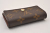 Authentic Louis Vuitton Monogram Porte Monnaie Plat Coin Purse M61930 LV 2263I