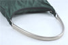Authentic PRADA Nylon Tessuto Shoulder Tote Bag Green Khaki 2264C