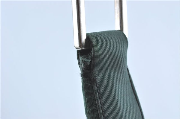 Authentic PRADA Nylon Tessuto Shoulder Tote Bag Green Khaki 2264C